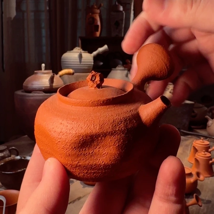 壶150_160cc全手工原矿粗砂