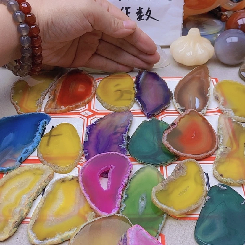 【闪购商品】未镶嵌玛瑙/玉髓珠宝半成品曹*