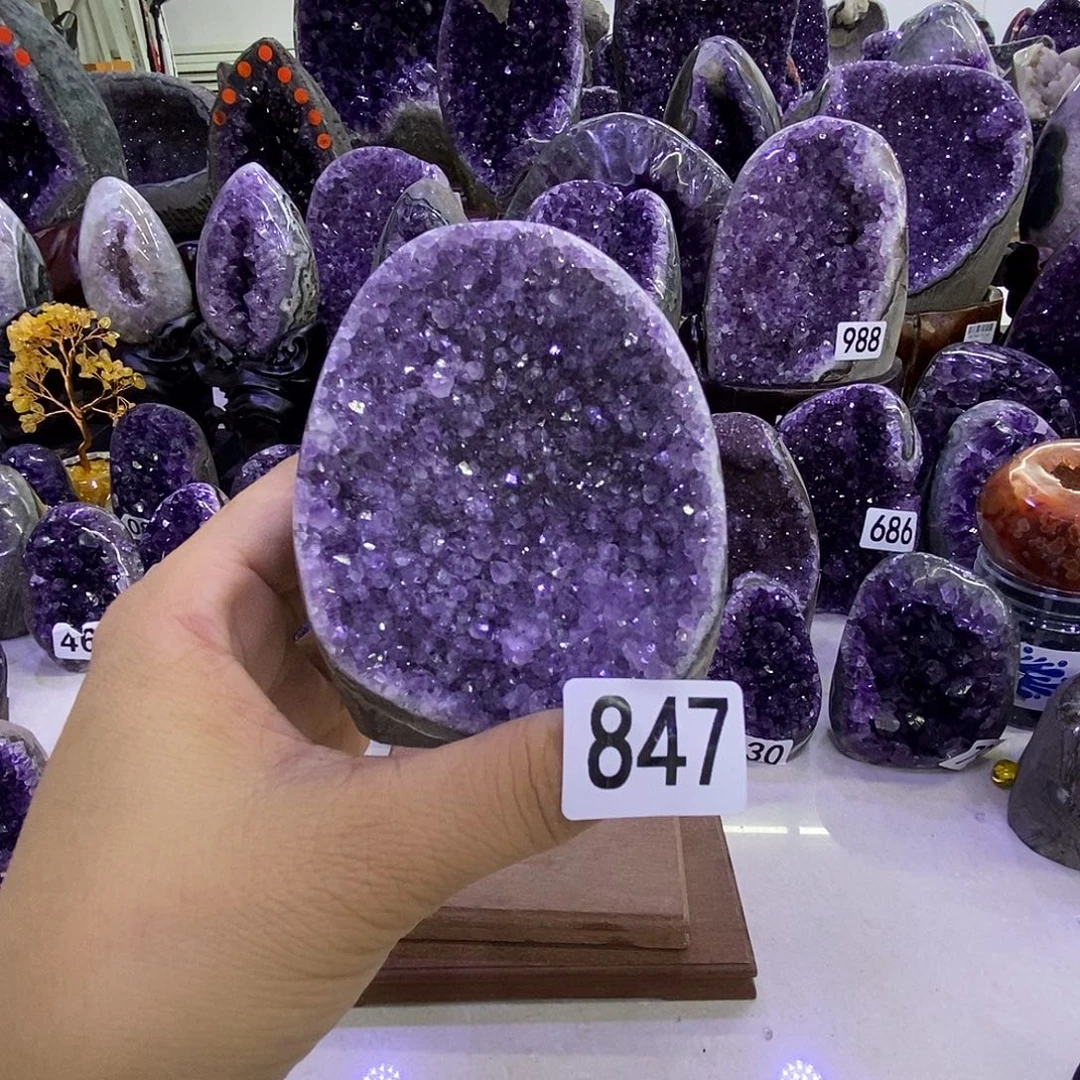 未镶嵌大型摆件（非配饰）紫晶