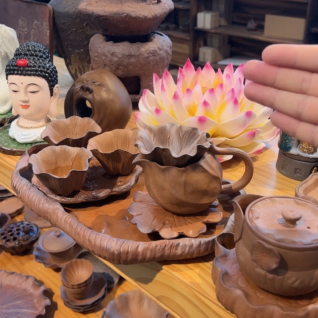 原矿粗陶裸烧工艺，越养越润出彩