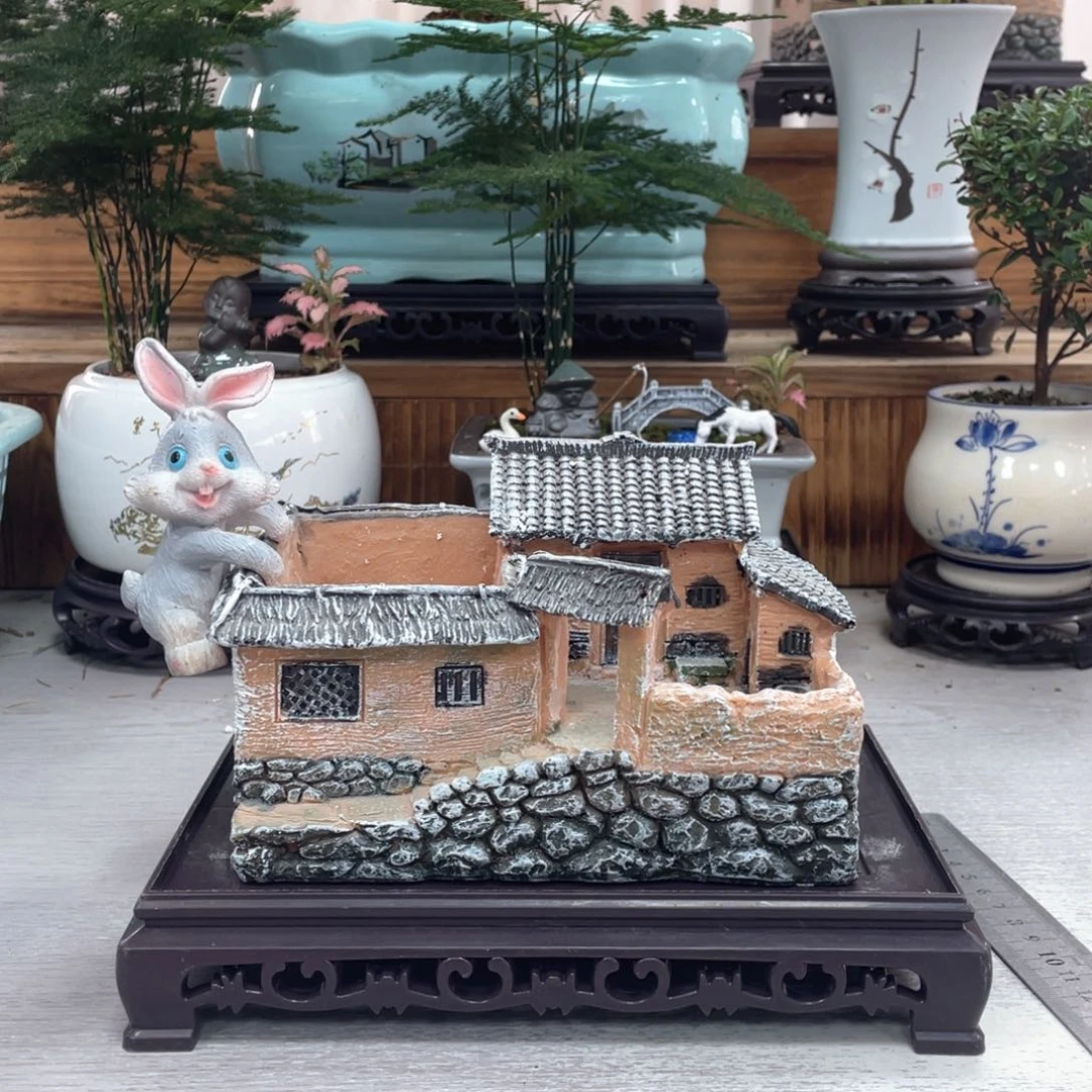 陶瓷紫砂花盆艺术盆景花盆装饰花卉盆景