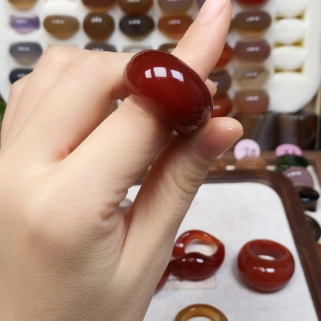 *****玛瑙/玉髓未镶嵌戒指