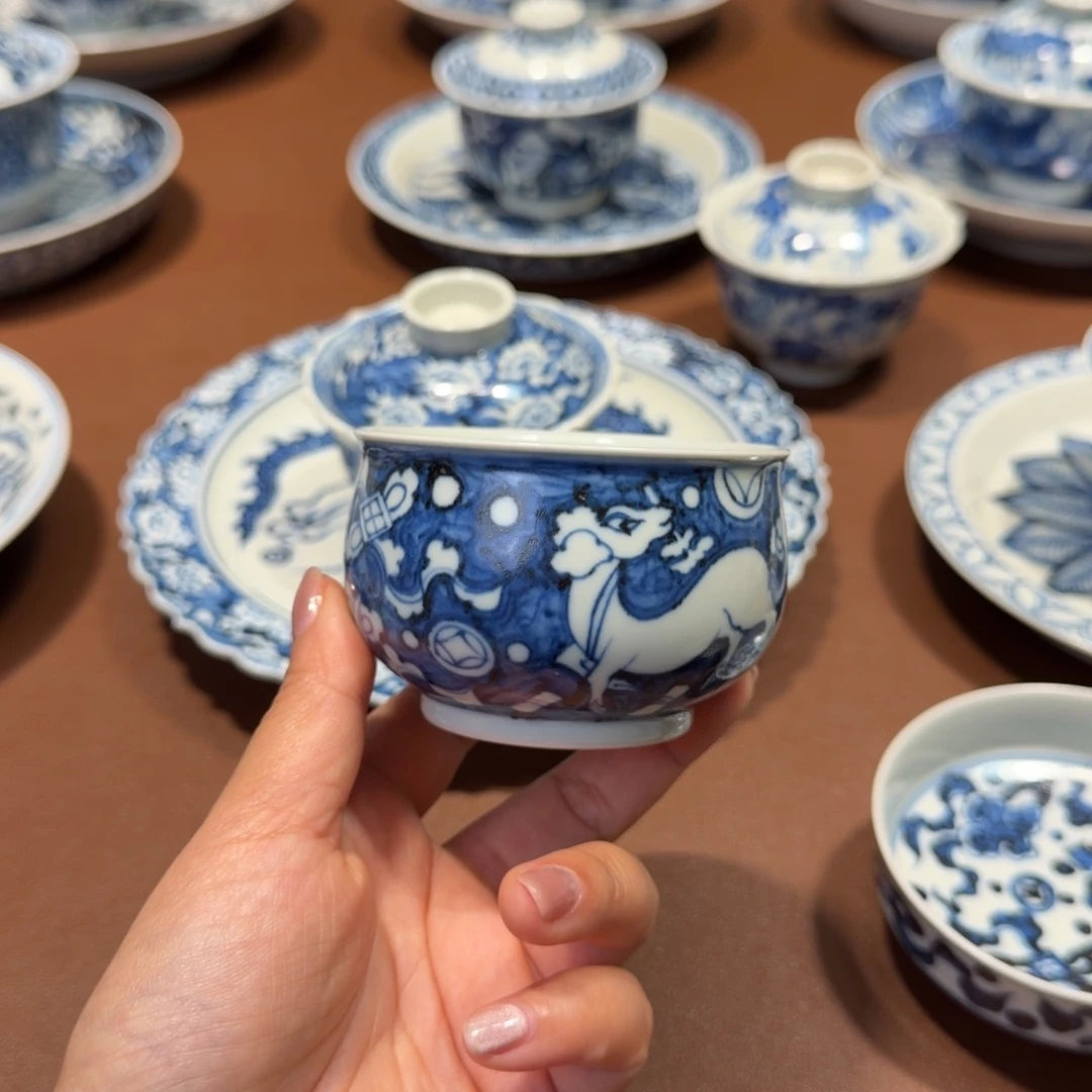 手工手绘茶具福利