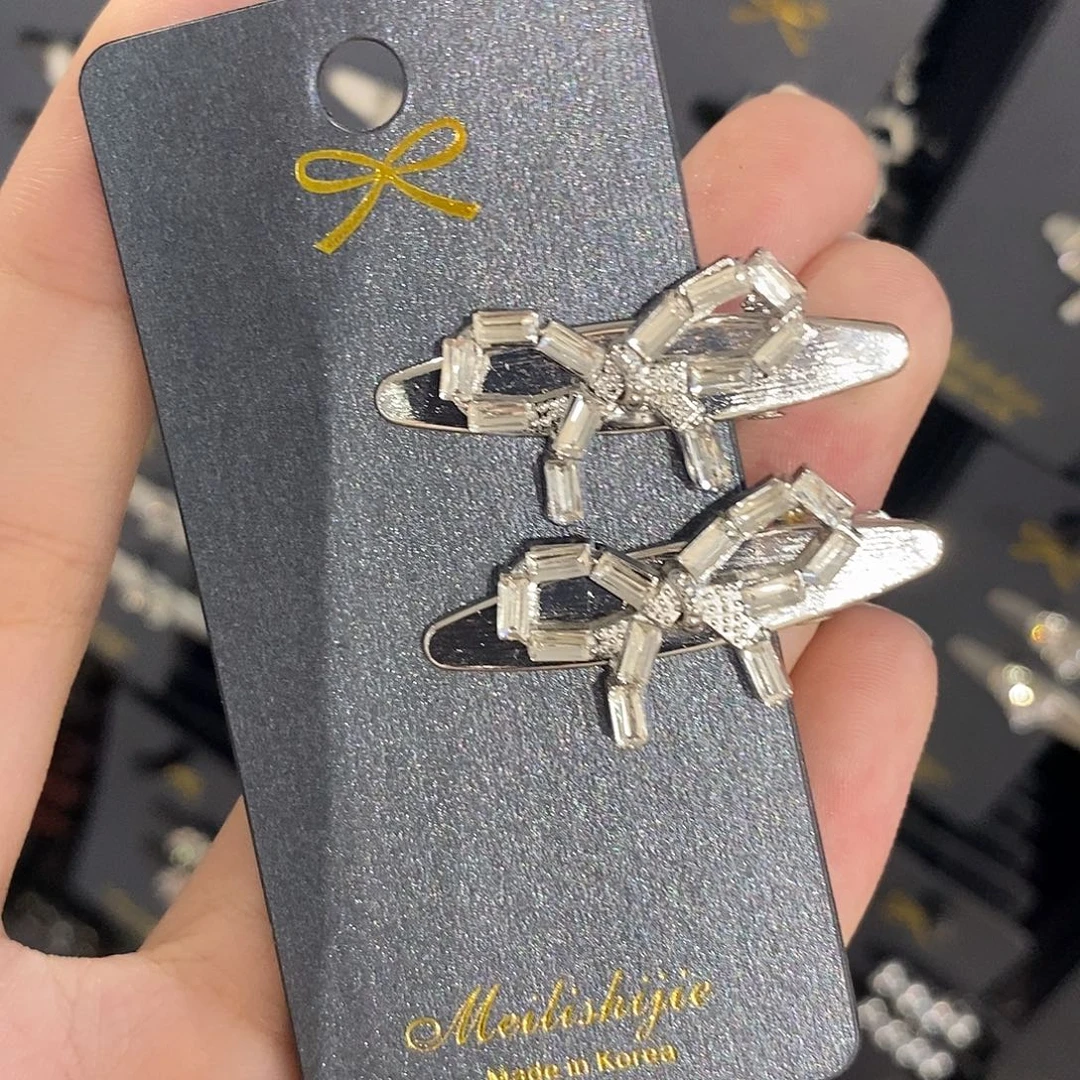 皮质铁合金鸭嘴夹