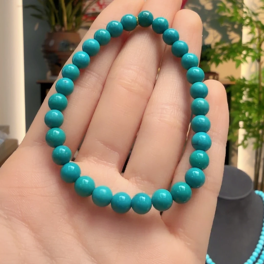 绿松石未镶嵌颈饰