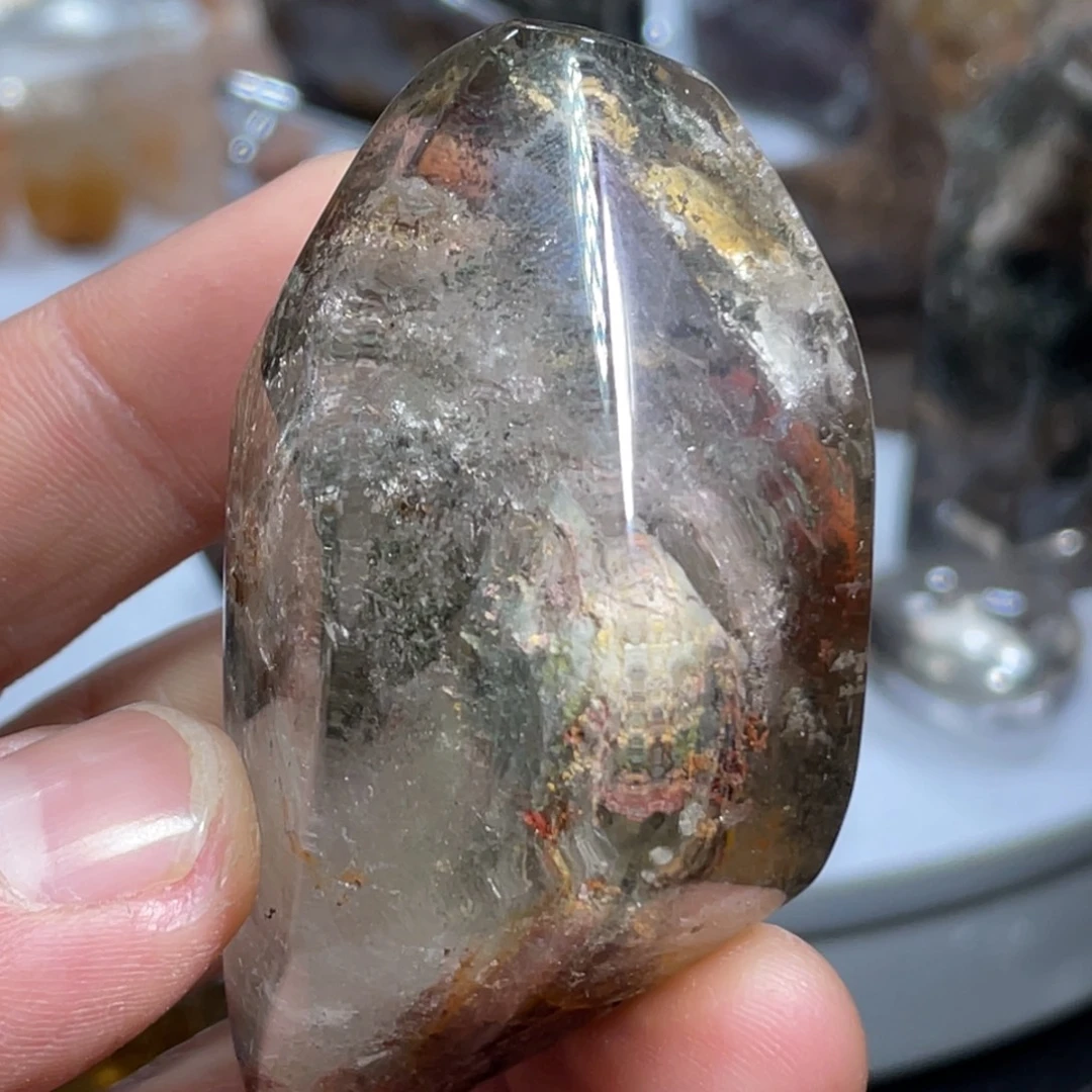 水晶未镶嵌珠宝半成品