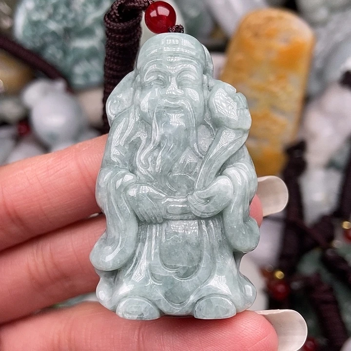 颈饰未镶嵌翡翠我**静翡翠