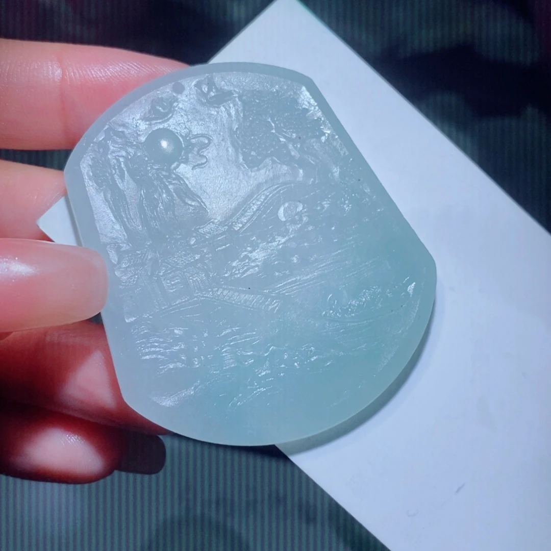 未镶嵌吊坠定制翡翠