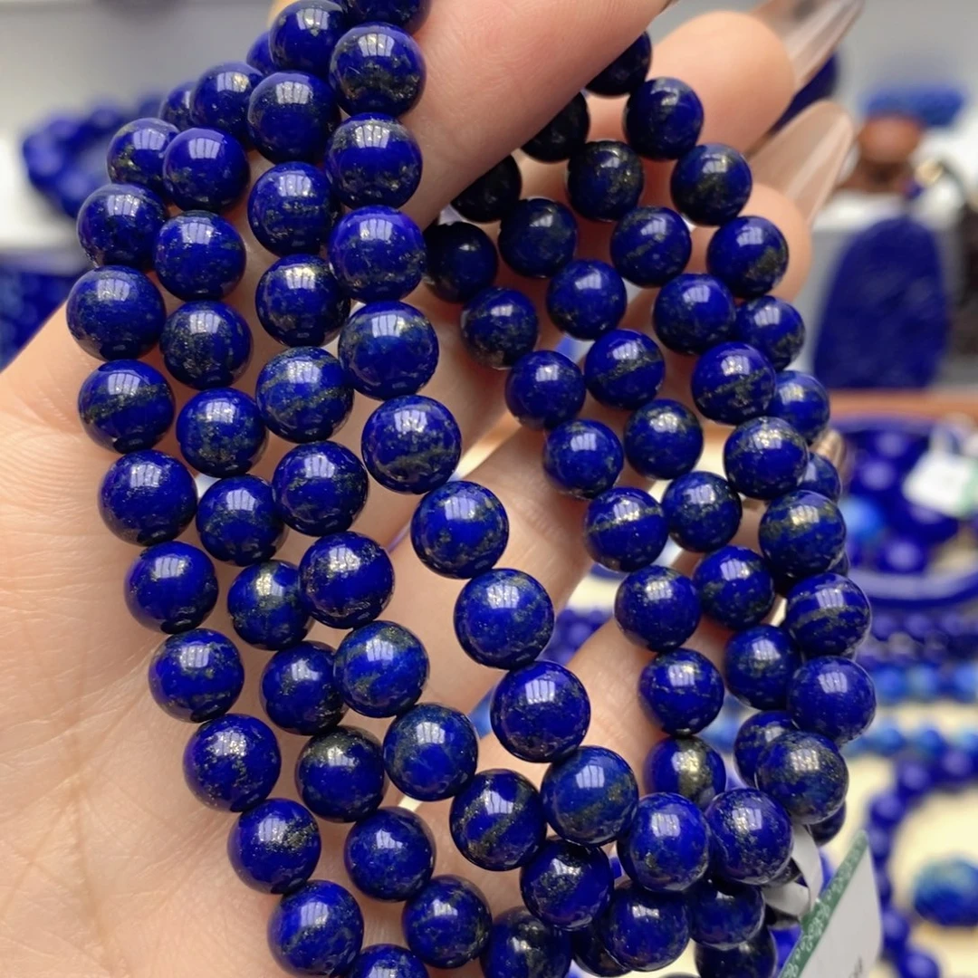 青金石未镶嵌手链7mm108