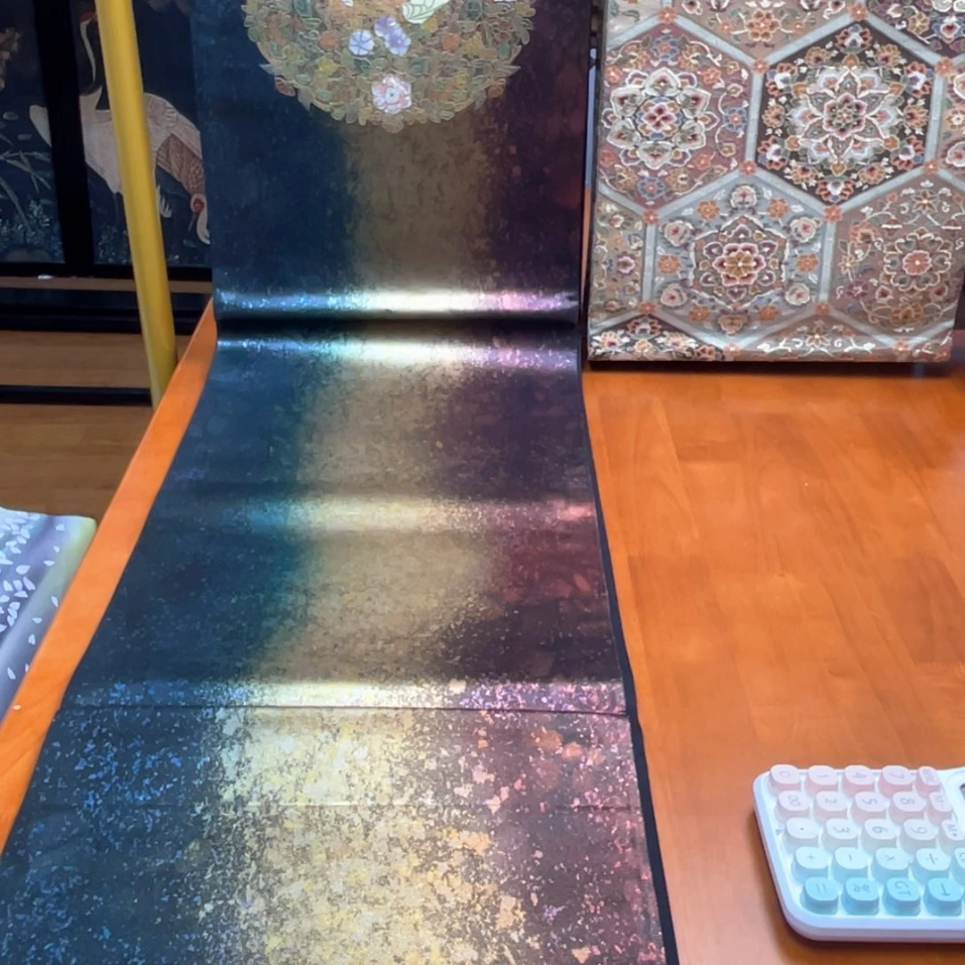 织绣两通嵌螺钿莳绘