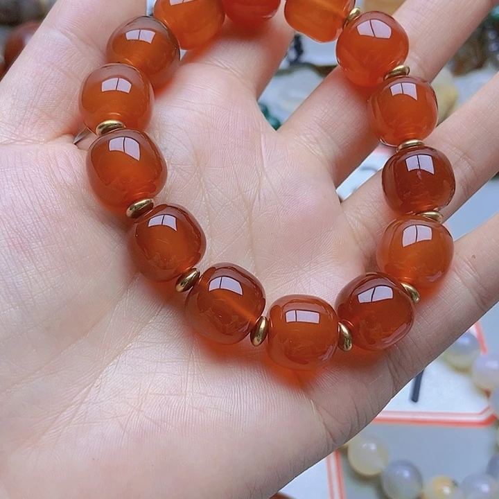 【闪购商品】未镶嵌玛瑙/玉髓珠宝半成品风***✨