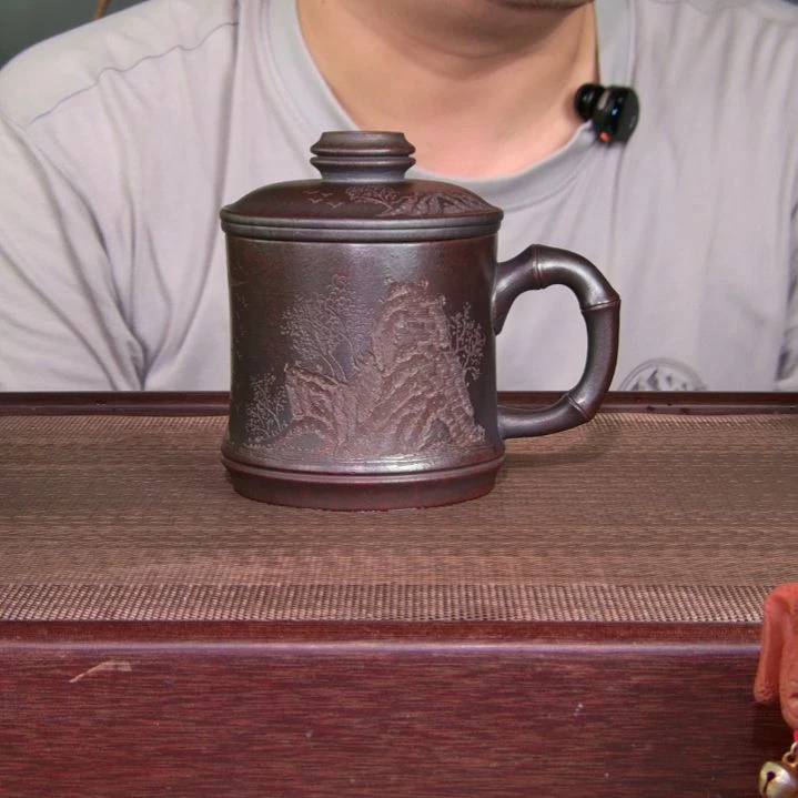 茶杯紫砂高货放漏