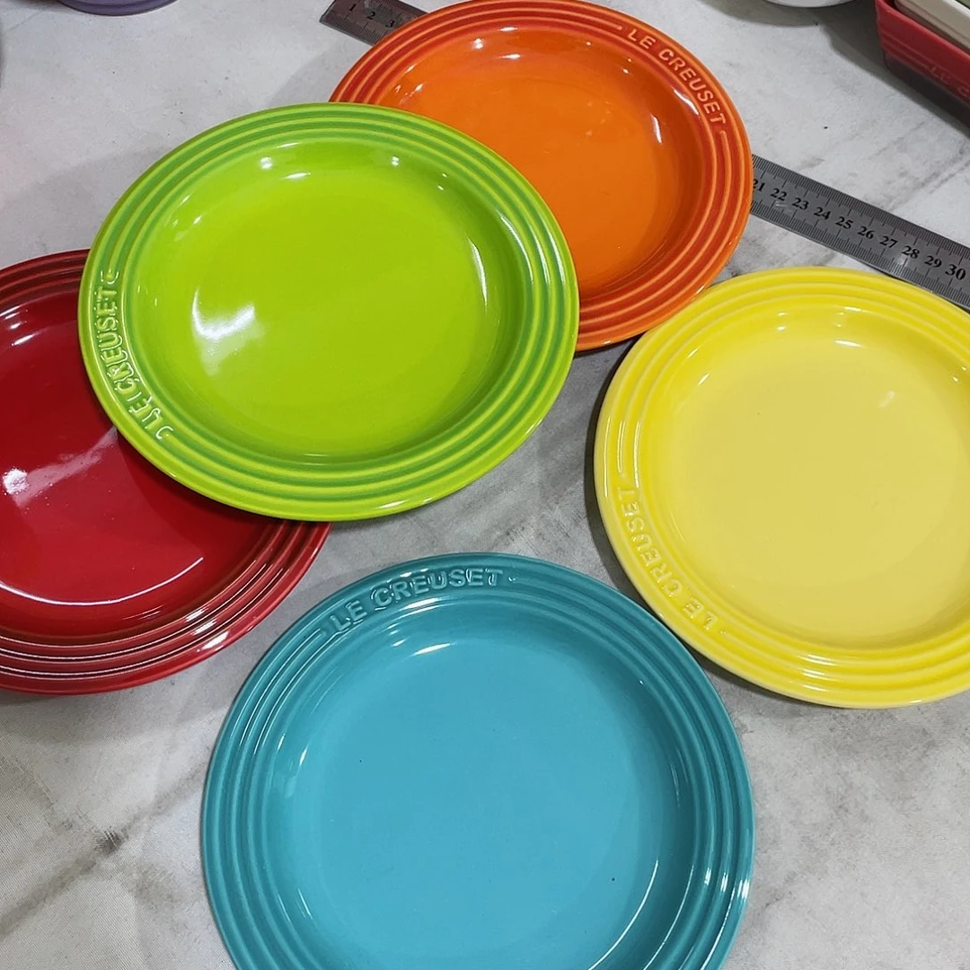 瓷片微瑕陶瓷餐具2个装精品