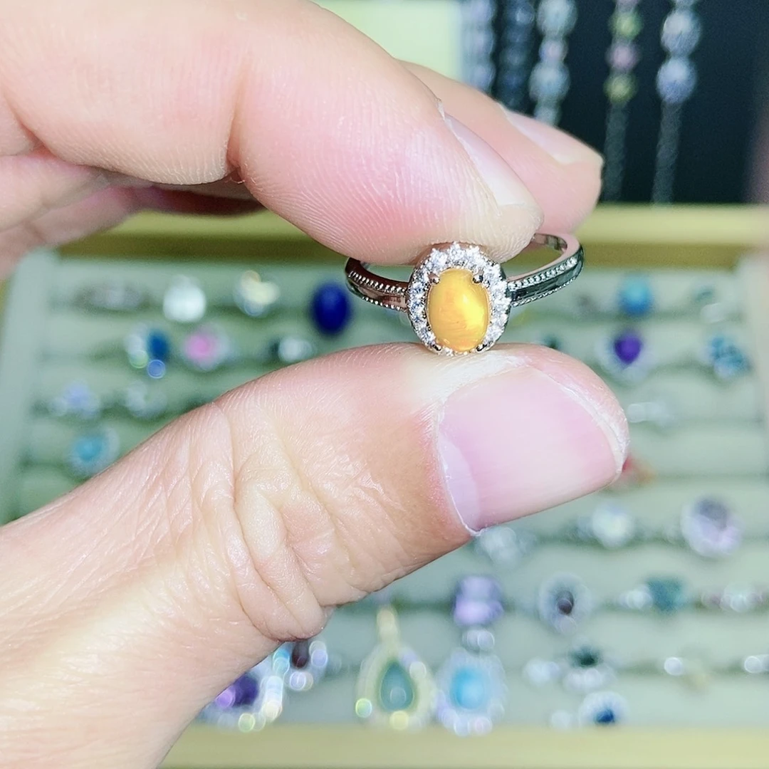 【闪购商品】未镶嵌欧泊戒指