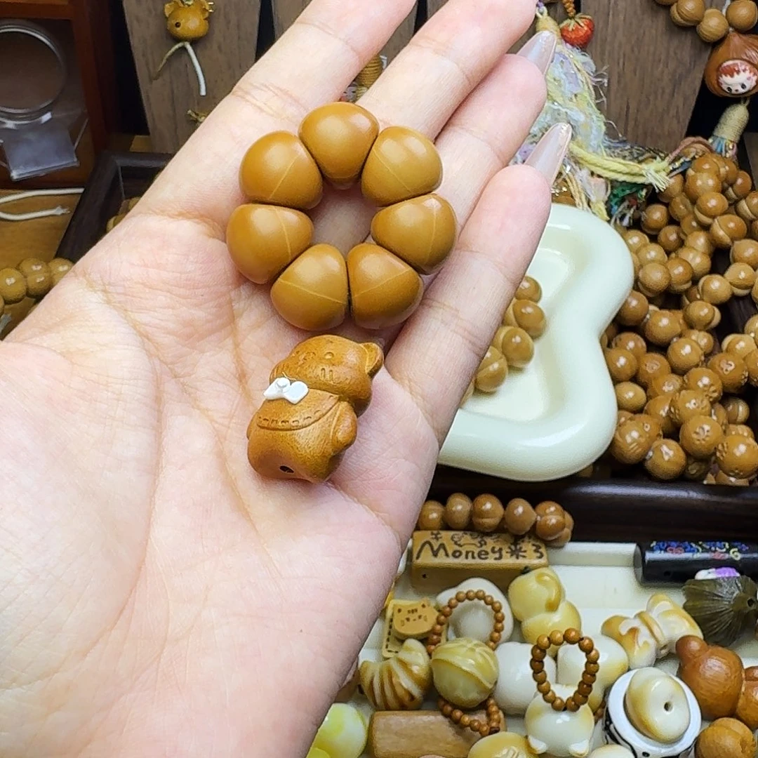 B***B吊坠猴头核桃手捻