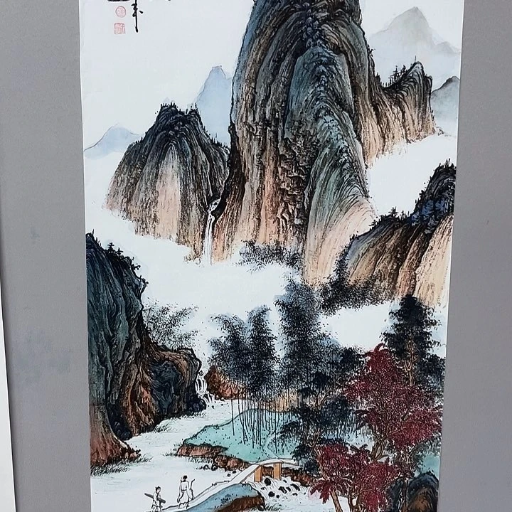 国画纯手绘国画山水画闪购链接