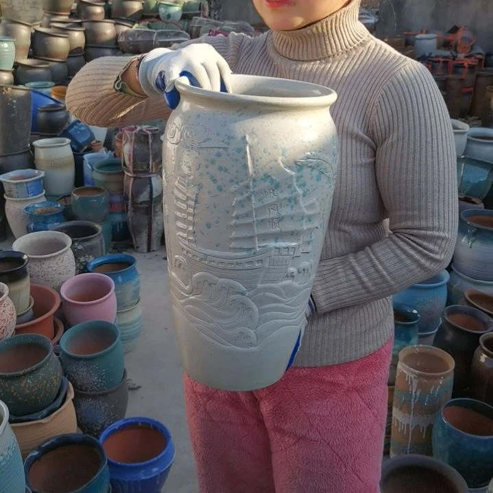 红陶口20高41一个