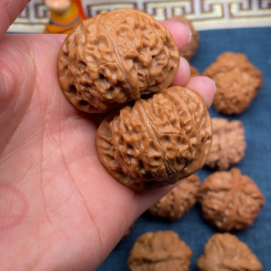 文玩核桃把件41肉宫灯