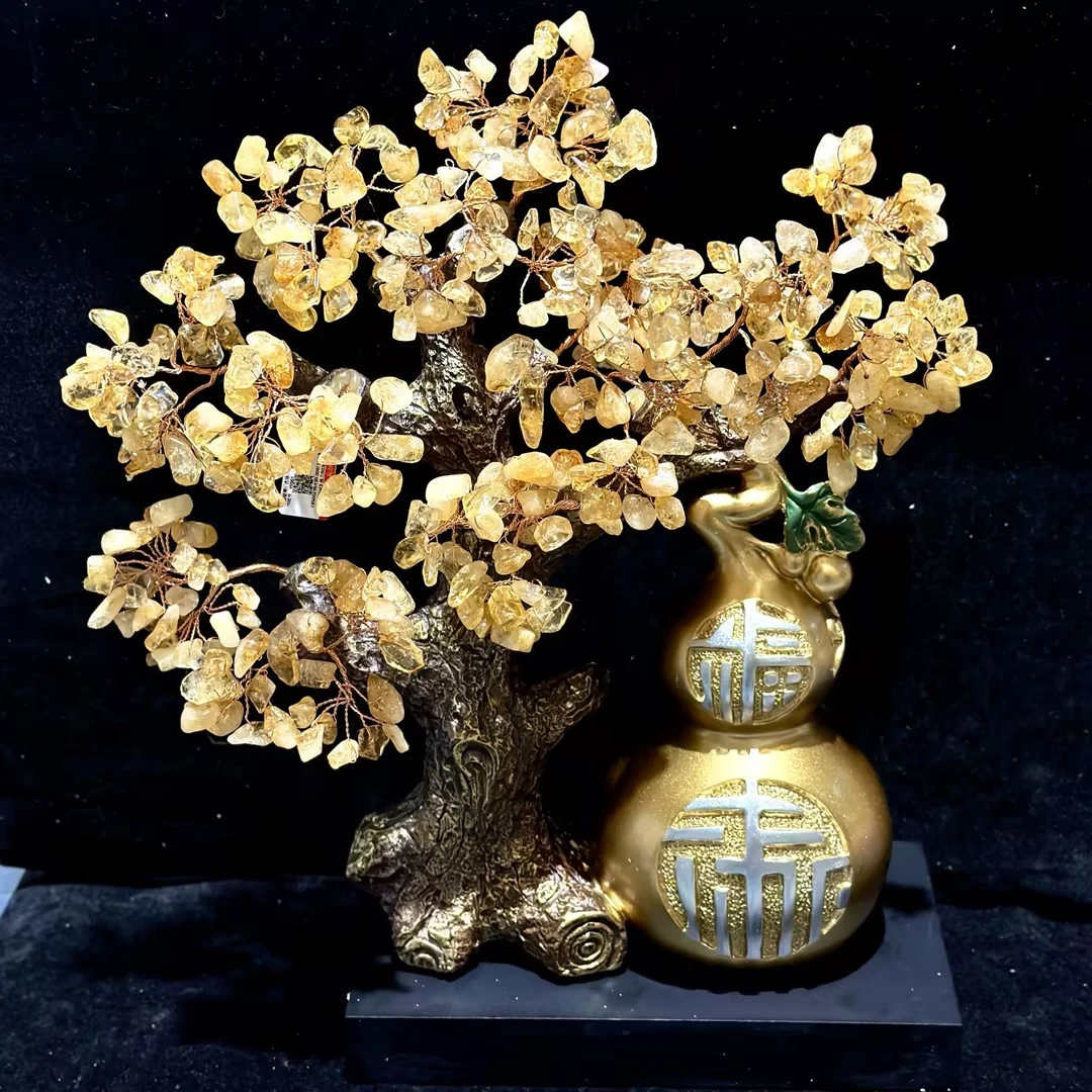 【BF】水晶葫芦水晶树摆件（多样性发其一）