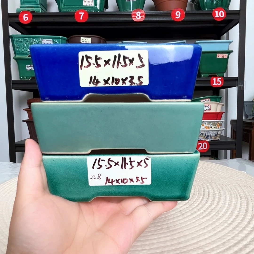 宜兴紫砂花盆直播间