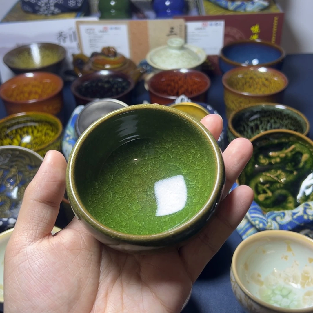 茶盏建阳建盏喝茶主人杯