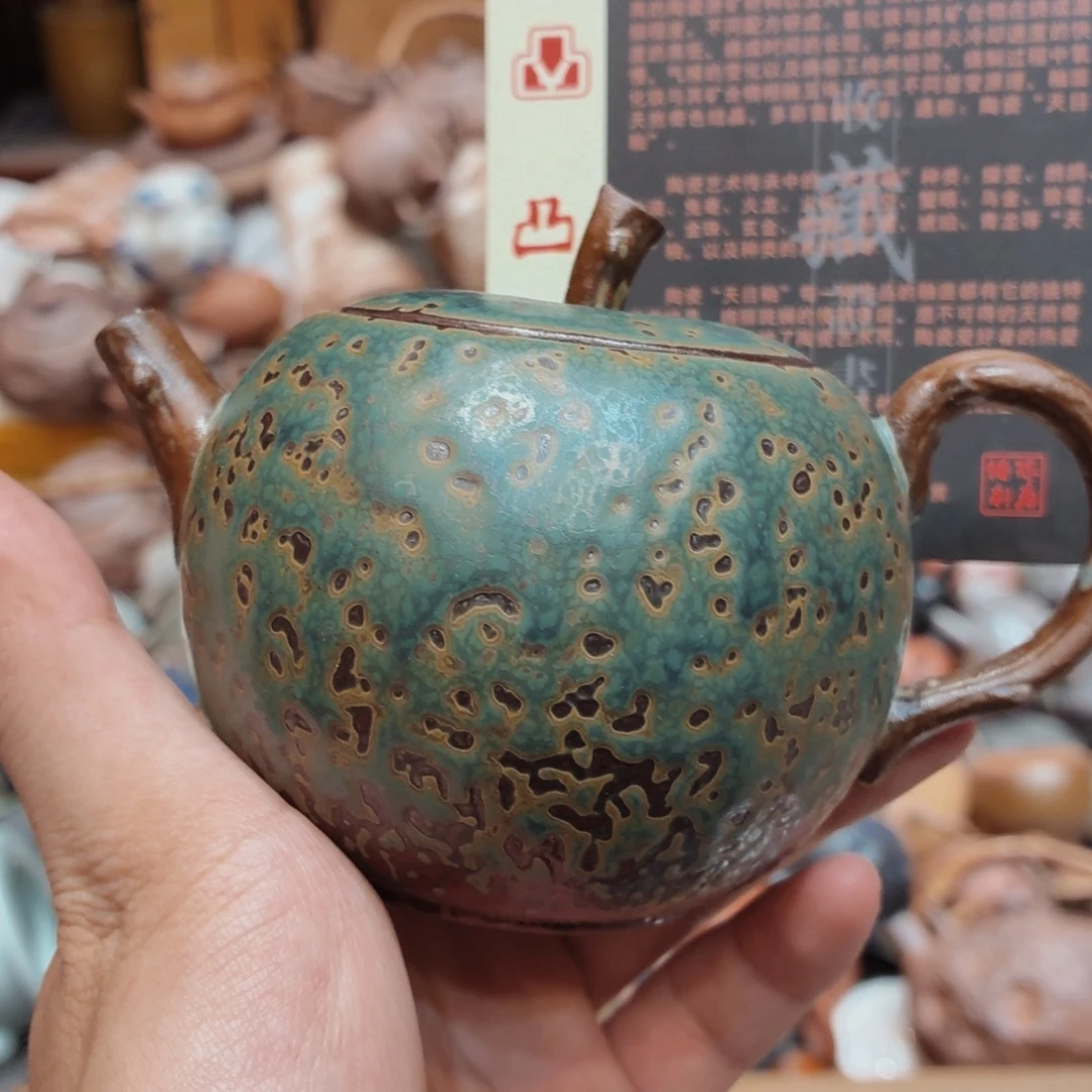 柴烧老岩泥高温茶器皿