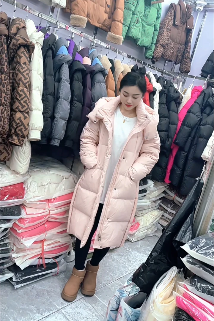 【尚品胖小妞】【DZ868】2025冬季高品质新款百搭时尚羽绒服