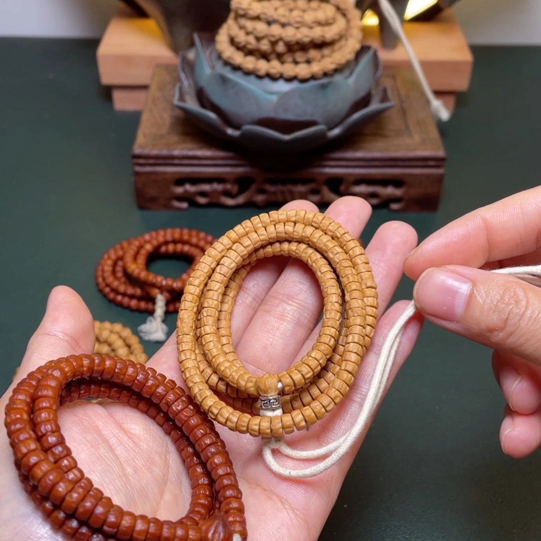 柏香籽/百香籽吊坠药片长串