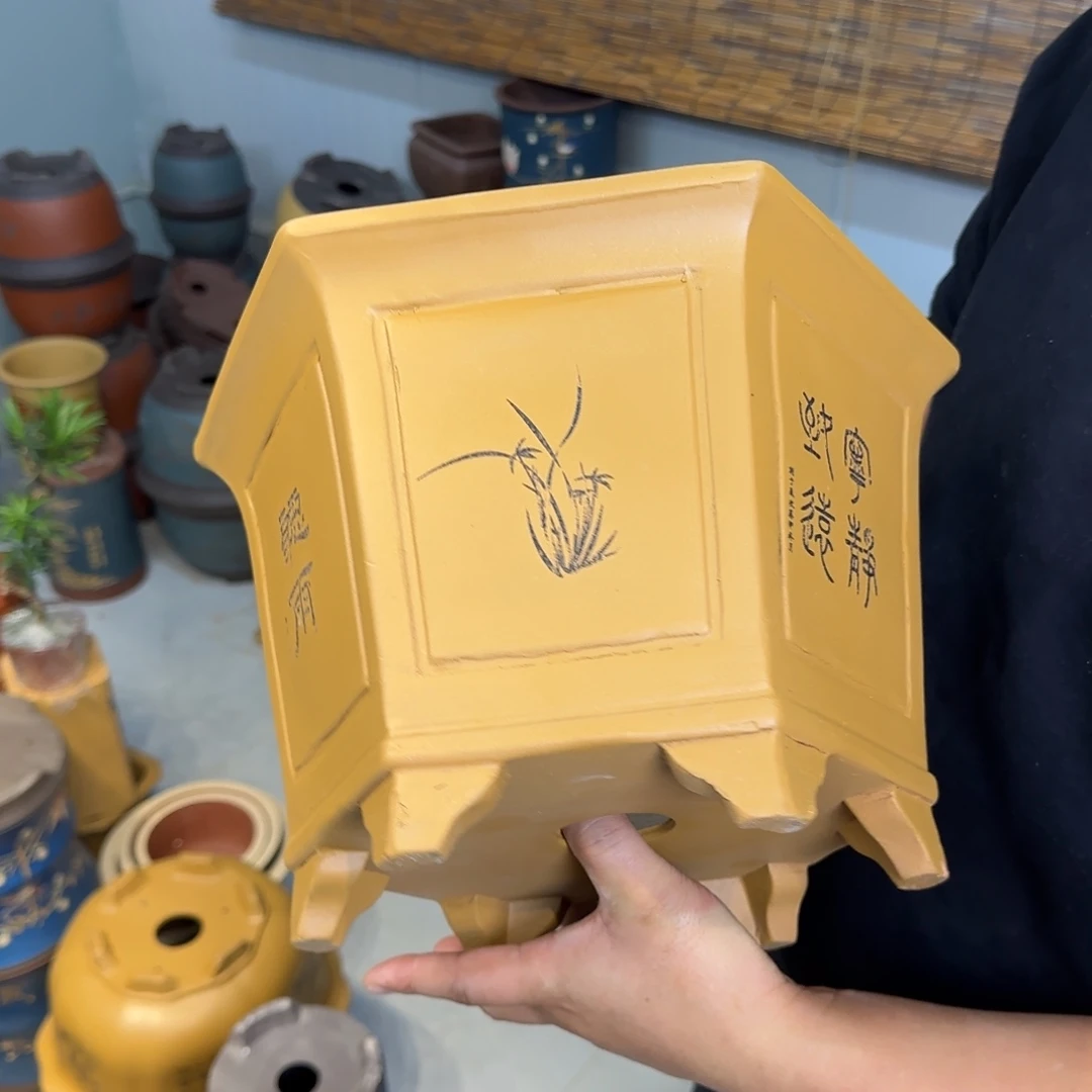 花盆紫砂口径27.23.17口径