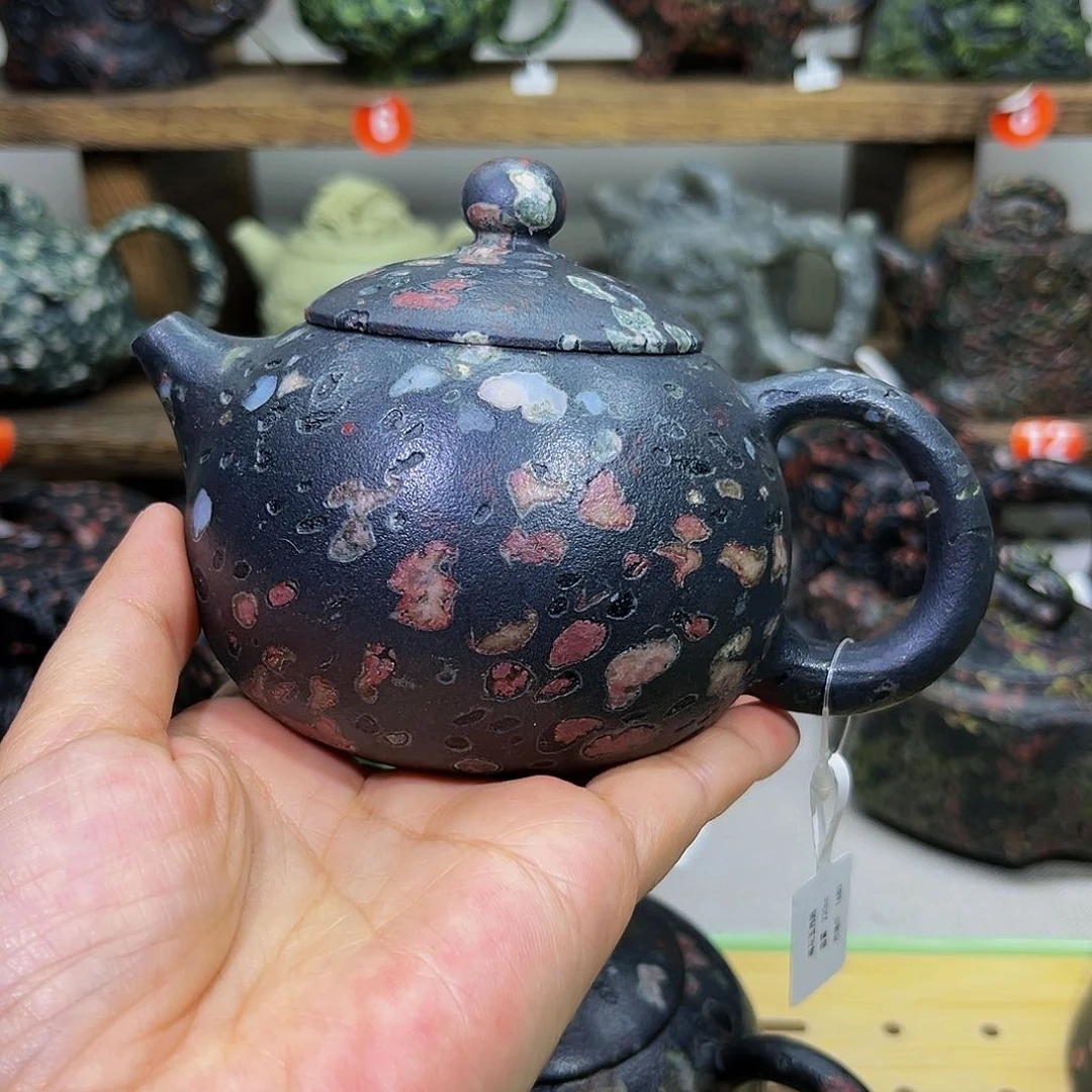 冷*石材梅花玉安山玉