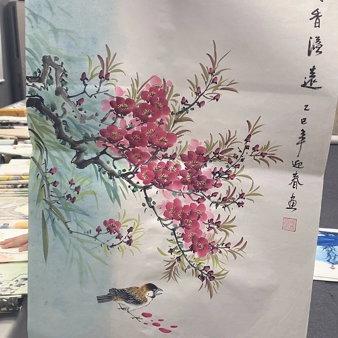 国画国画作品手绘