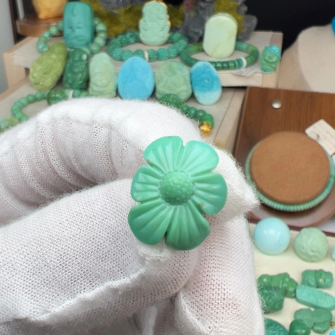 绿松石未镶嵌主播夏