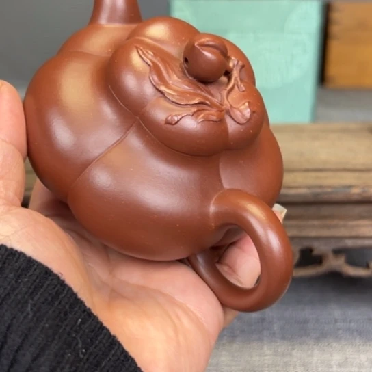 虎***哥茶壶紫泥宜兴紫砂