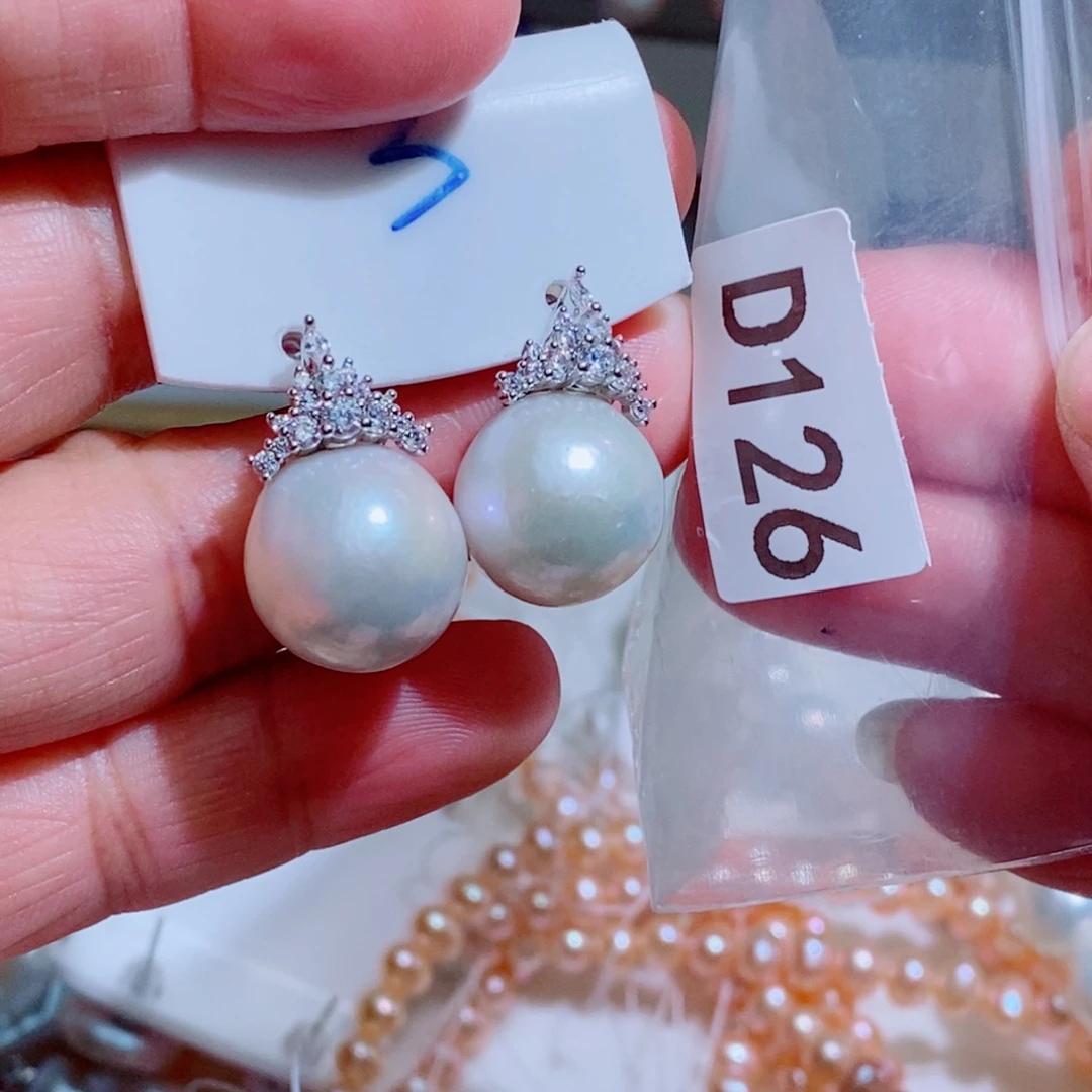 婧***号银S925镶嵌其他淡水珍珠