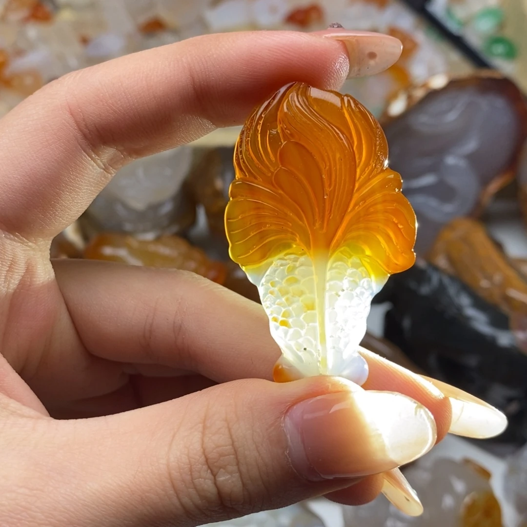 玛瑙/玉髓未镶嵌颈饰