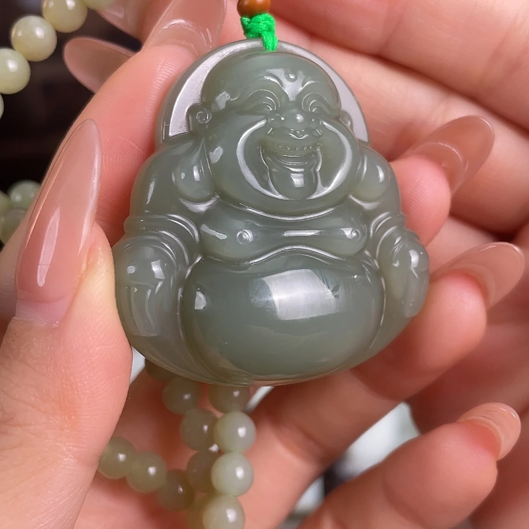 和田玉未镶嵌颈饰定制发货