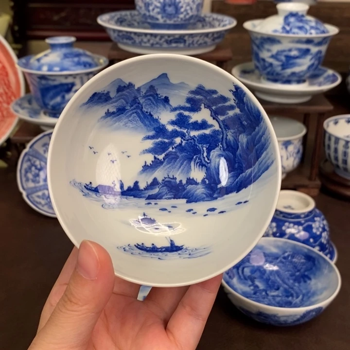 景德镇陶瓷手工手绘