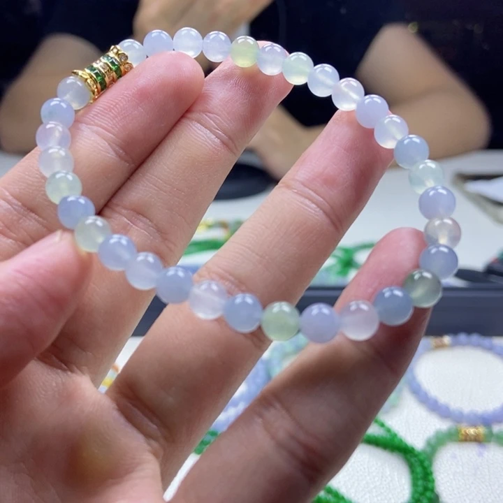 定制翡翠未镶嵌缅甸翡翠A货卡5.9