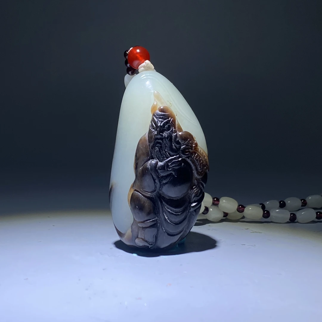 清-古玉忠义关公2408300011