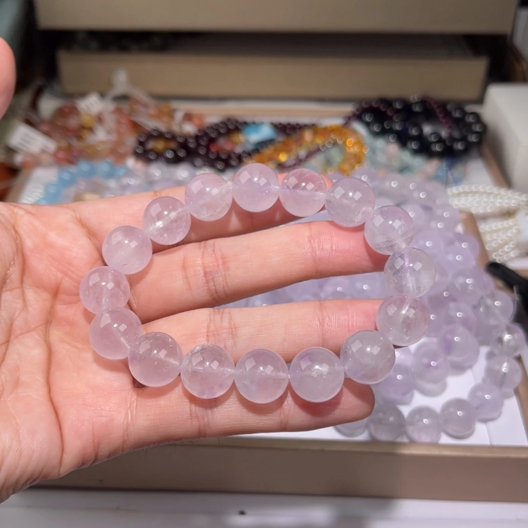 水晶手链未镶嵌紫水晶007