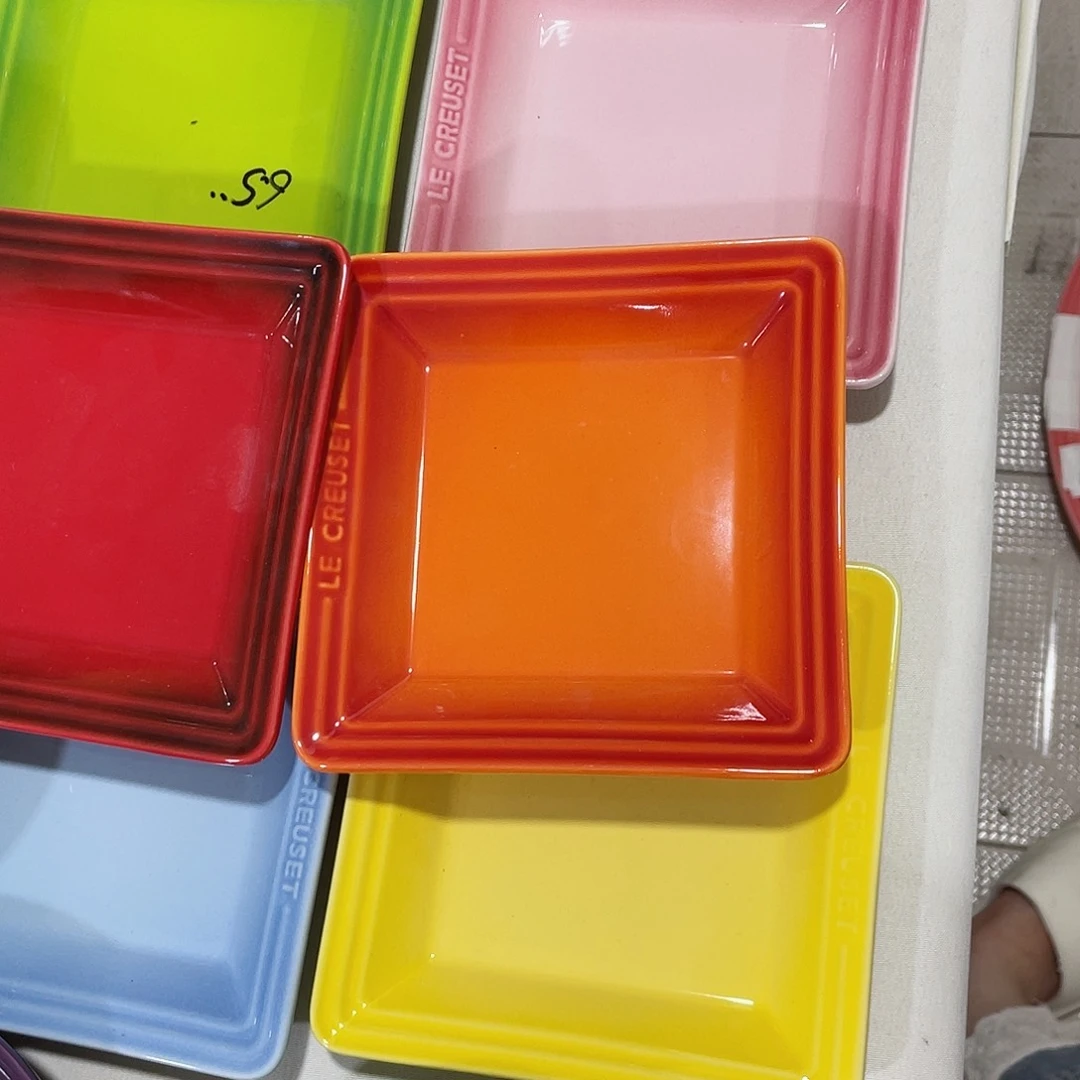 瓷片微瑕陶瓷餐具2个装精品