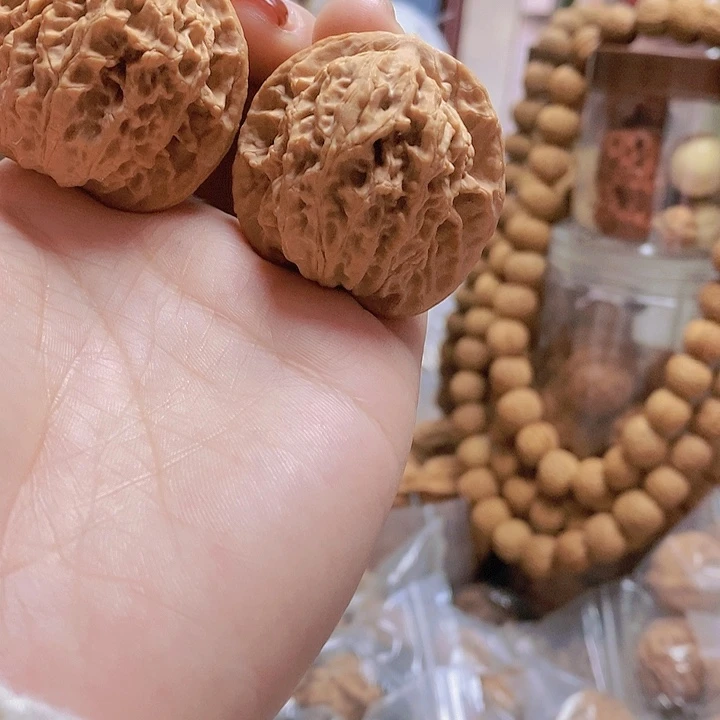 【闪购商品】文玩核桃把件41老款狮子头