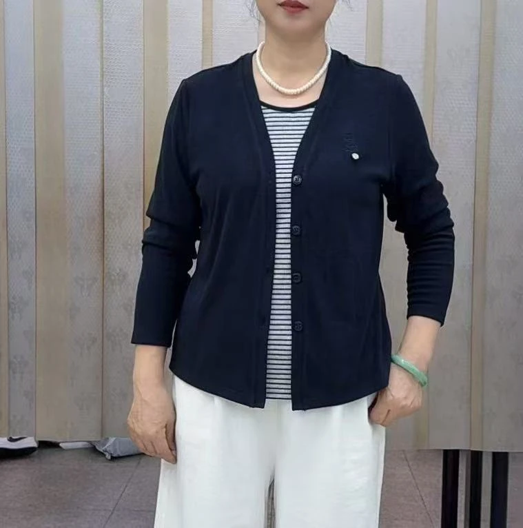 女士假两件小衫2025-128-A135