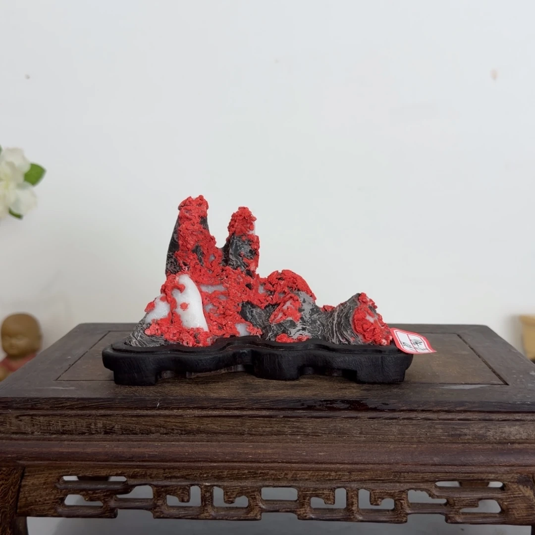 路***路灵璧奇石白灵石雪山