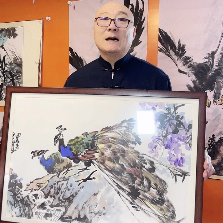 国画张圣敏先生纯手绘作品