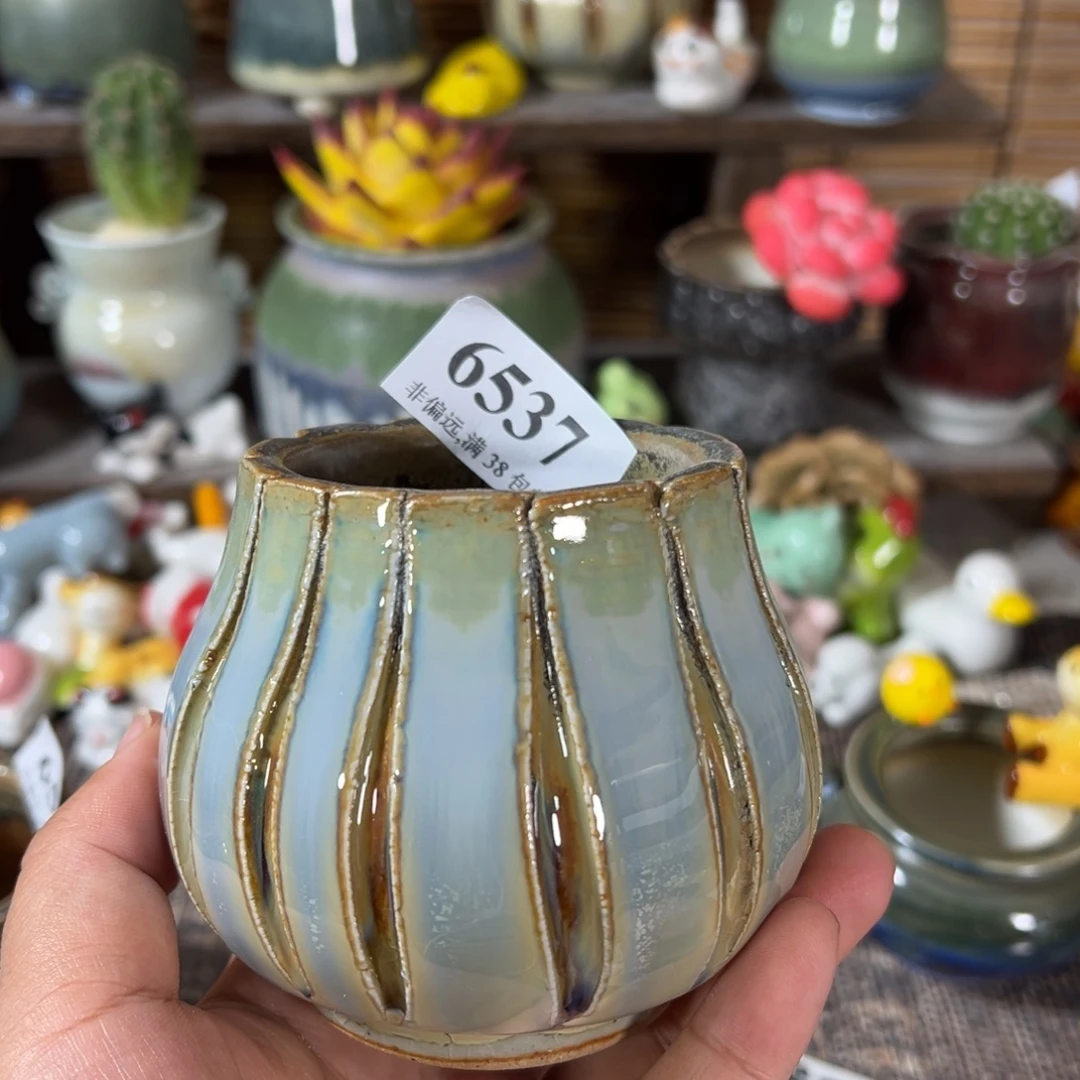 口5高7 手工花盆满30包邮