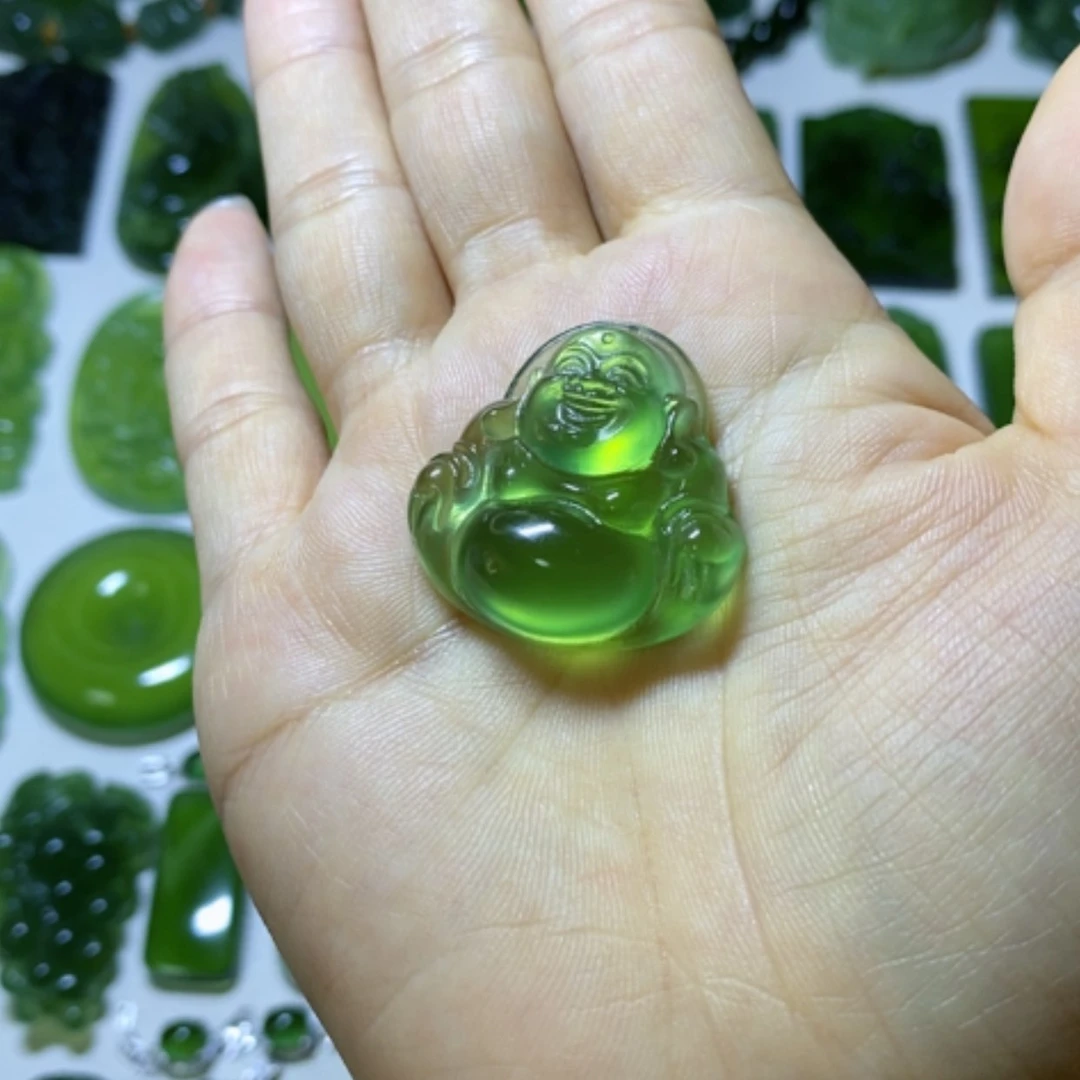 【闪购商品】未镶嵌蛇纹石玉颈饰