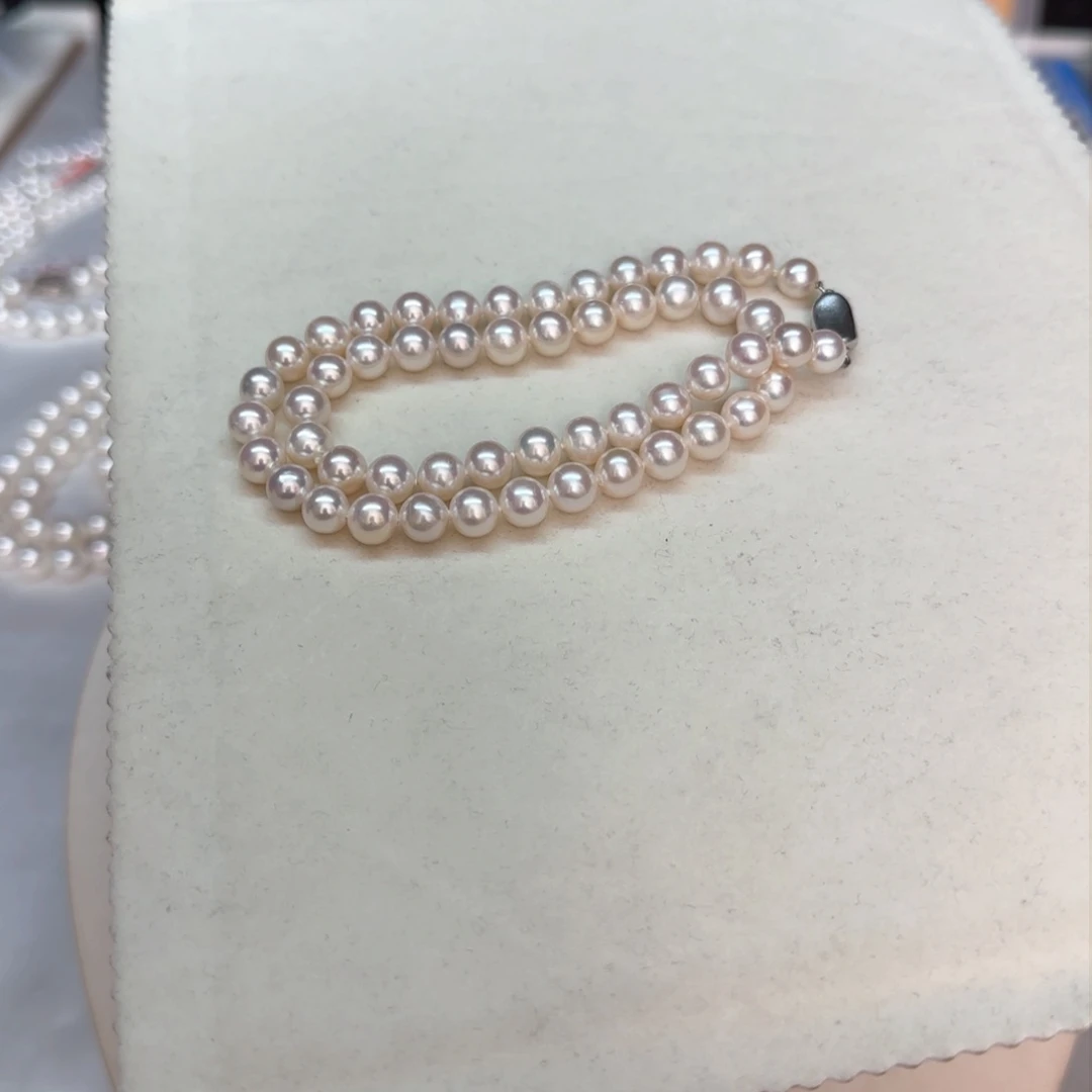 【闪购商品】淡水珍珠银S925镶嵌项链