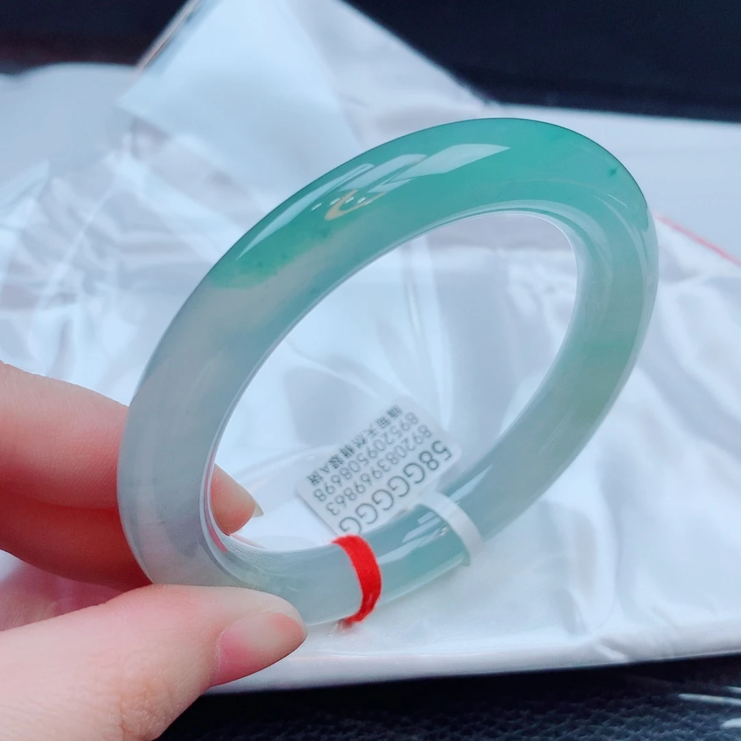 翡翠未镶嵌手镯缅甸天然翡翠A货手镯