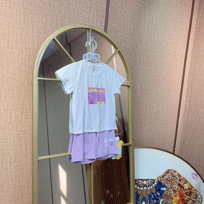 AC261  宝宝速干短袖短裤套装  夏款